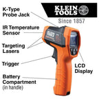Klein IR-10 Dual Laser Infrared Thermometer / Thermal Scanner | Klein by KHM Megatools Corp.