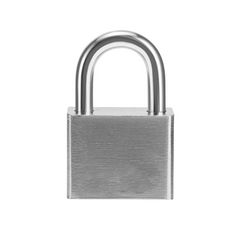 Deli EDL508910 Square-Type Iron Padlock