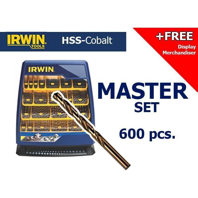 Irwin T6000053 Master Set 600 pcs HSS Cobalt Drill Bit - Goldpeak Tools PH Irwin Main image