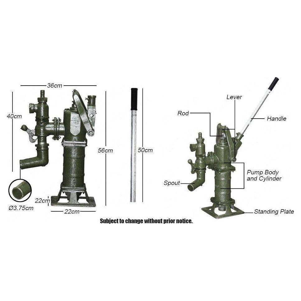 Jetmatic Manual Water Hand Pump Poso Secondary image