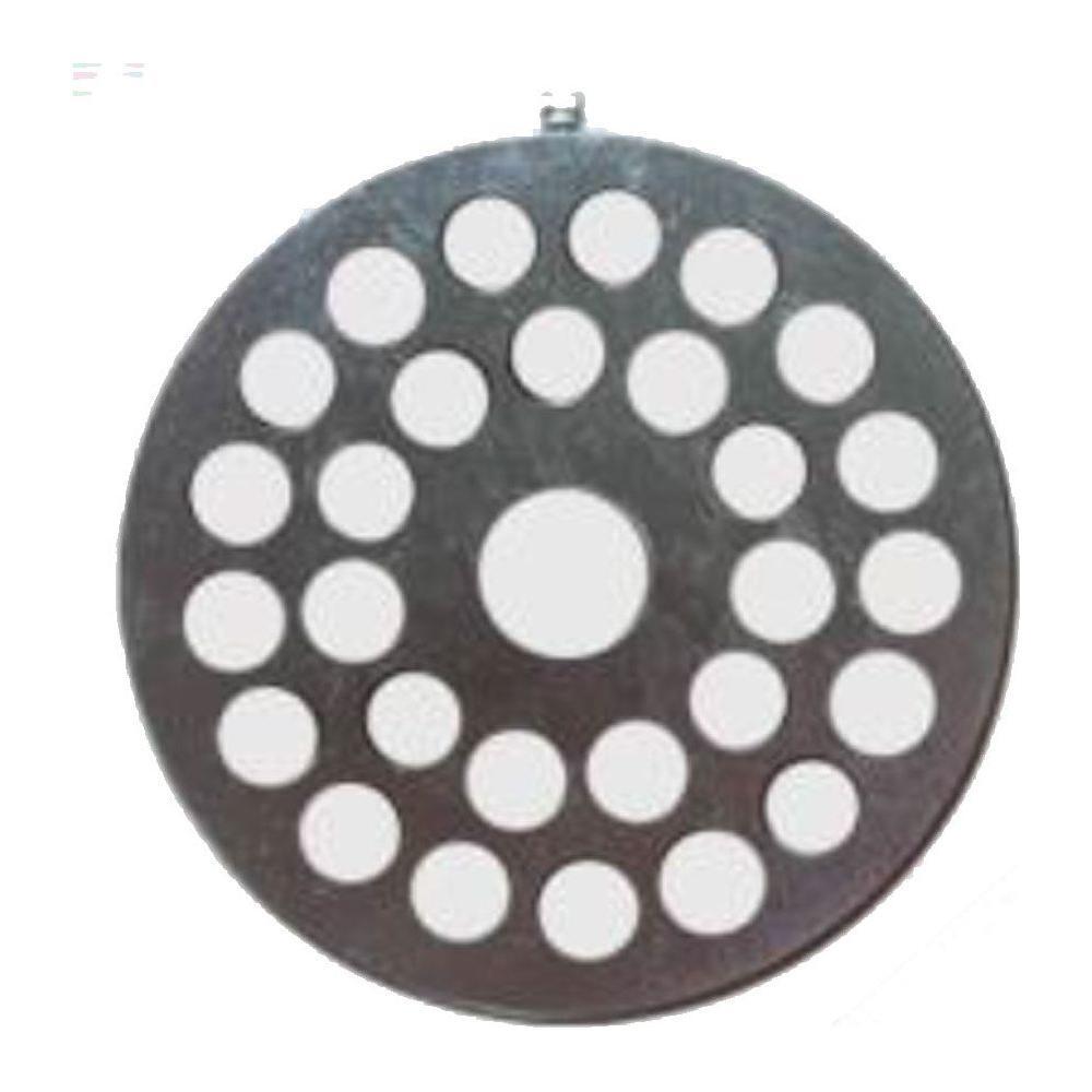 Jr Kawasaki #3 3/8 Mesh Plate for Meat Grinder | Jr Kawasaki by KHM Megatools Corp. Main image