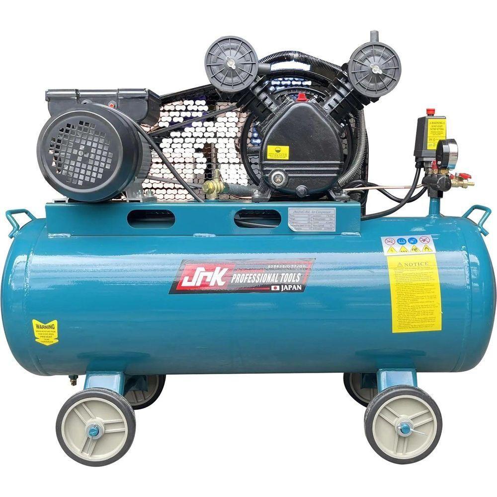 JR Kawasaki JRKHAC-80L 1HP Belt Driven Air Compressor - KHM Megatools Corp. Main image