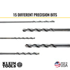 Klein 53001-15 Drill Bit Set 15in1 - ToolsSavvy.ph