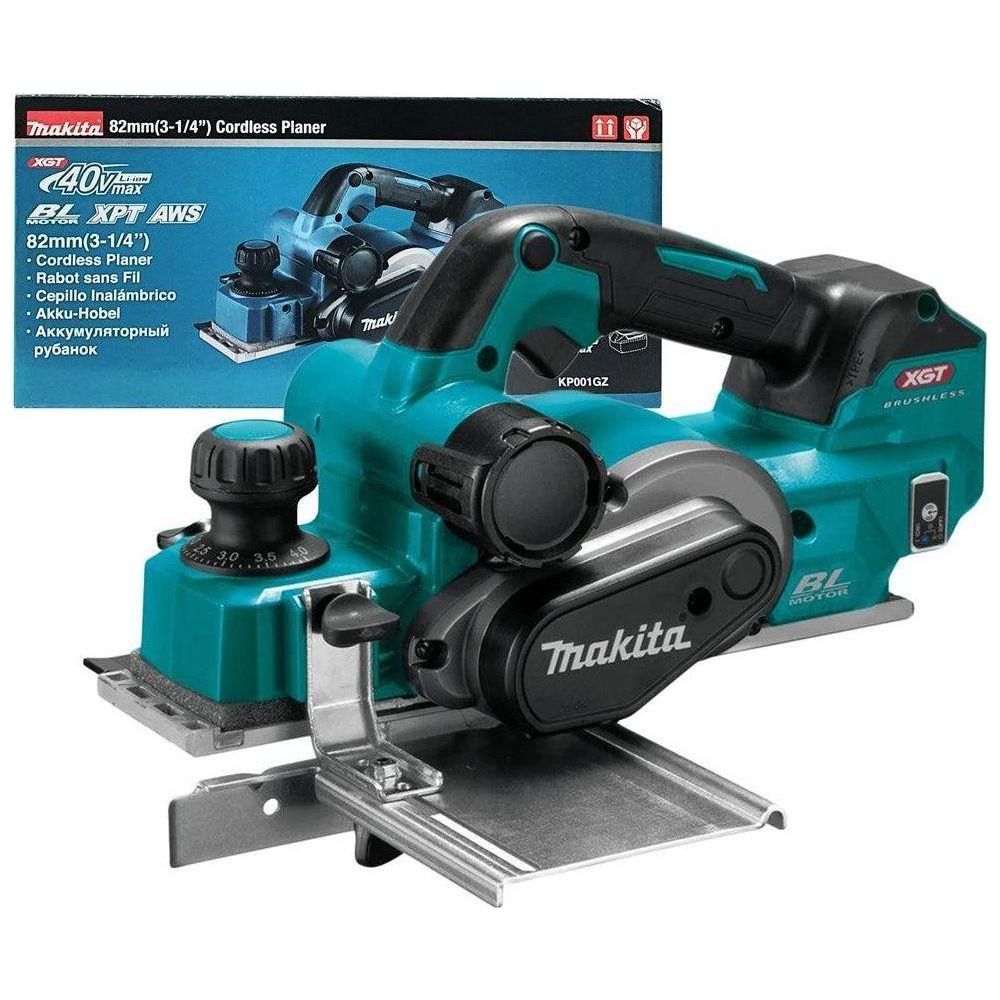 Makita KP001GZ 40V Cordless Wood Planer 3-1/4" (XGT) [Bare] - KHM Megatools Corp. Main image