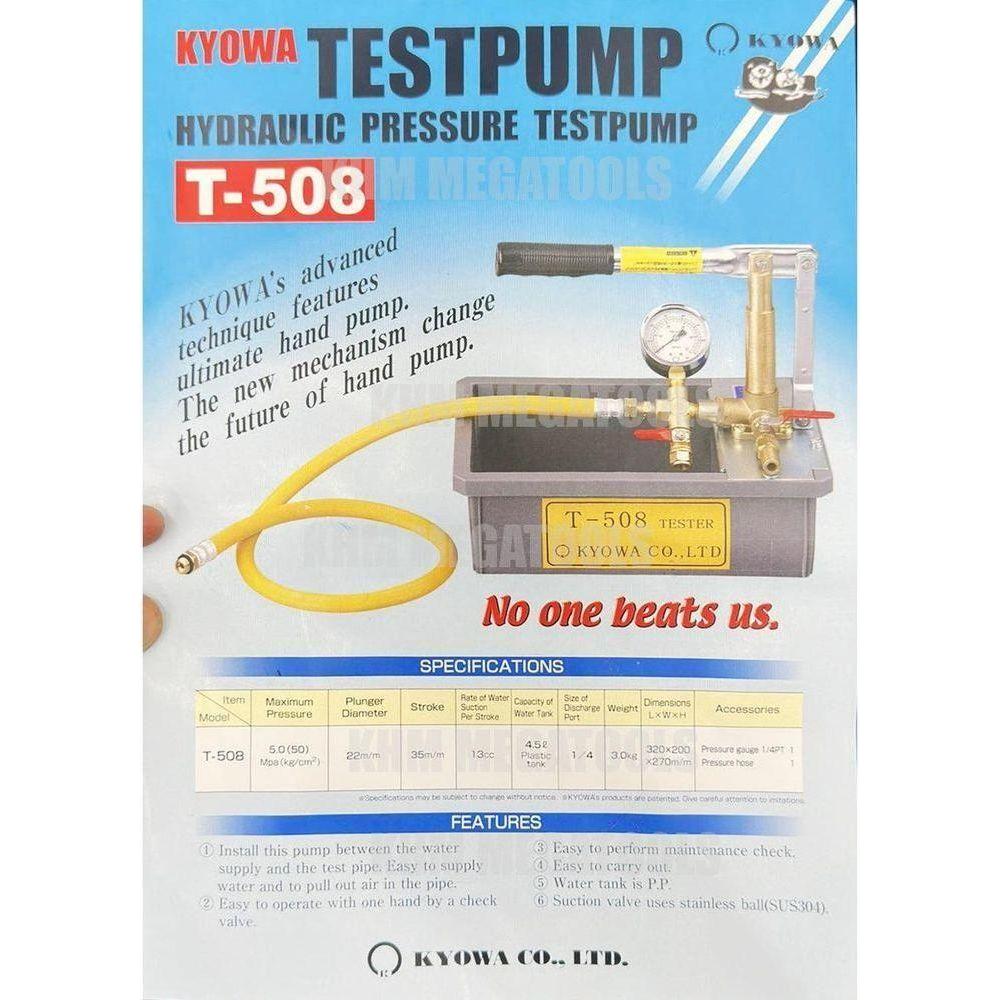 Kyowa T50KP / T-508 Hydraulic Pressure Test Pump Secondary image