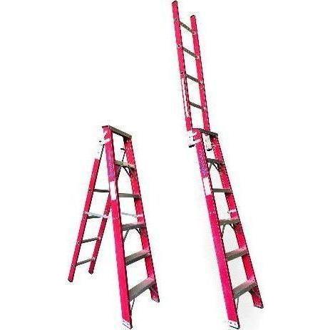 Butterfly Fiberglass Dual Purpose Ladder - KHM Megatools Corp. Main image
