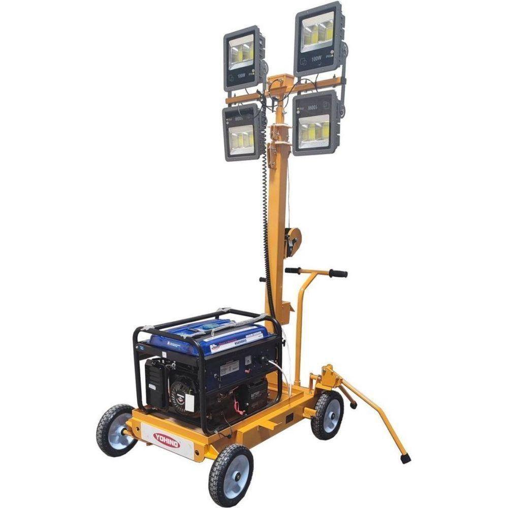 Best & Strong YLT-400B+BS6500ES Light Tower Set with Generator (Yohino) - KHM Megatools Corp. Main image
