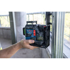 Bosch GLL 100-33 CG Professional Line Laser (Green), 3x 360° (Bare) | Bosch by KHM Megatools Corp.