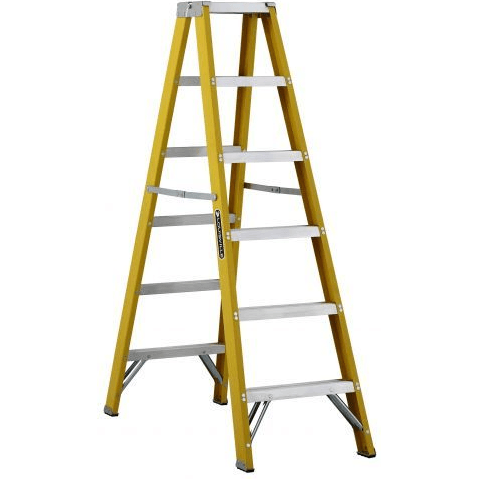 Louisville FM2000 HD Fiberglass Step Ladder Double Side (250lbs) - KHM Megatools Corp. Main image