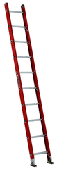 Louisville FE3110 Fiberglass Shelf Single Ladder (300 lbs) [D-shape Step] - ToolsSavvy.ph