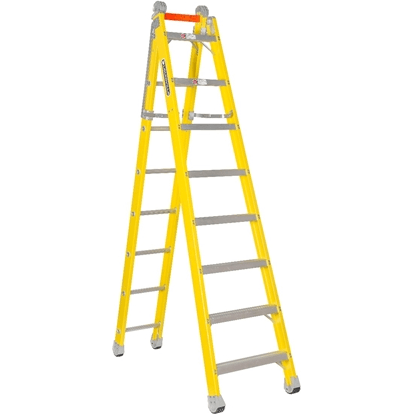 Louisville FXC1000 Fiberglass Multipurpose Ladder (Step *A-Type to Straight Ladder) [375 lbs] Secondary image