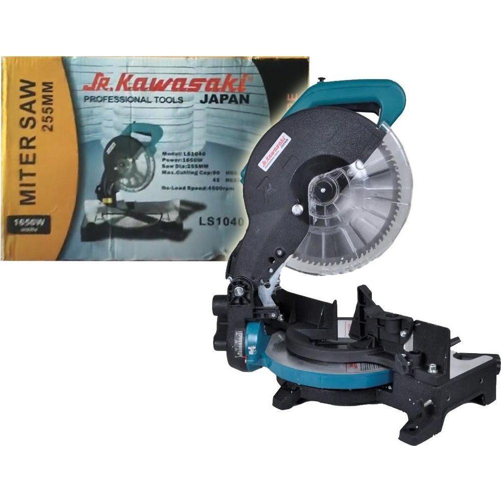 JR Kawasaki JRKLS1040 Compound Miter Saw 10" 1650W - KHM Megatools Corp. Main image
