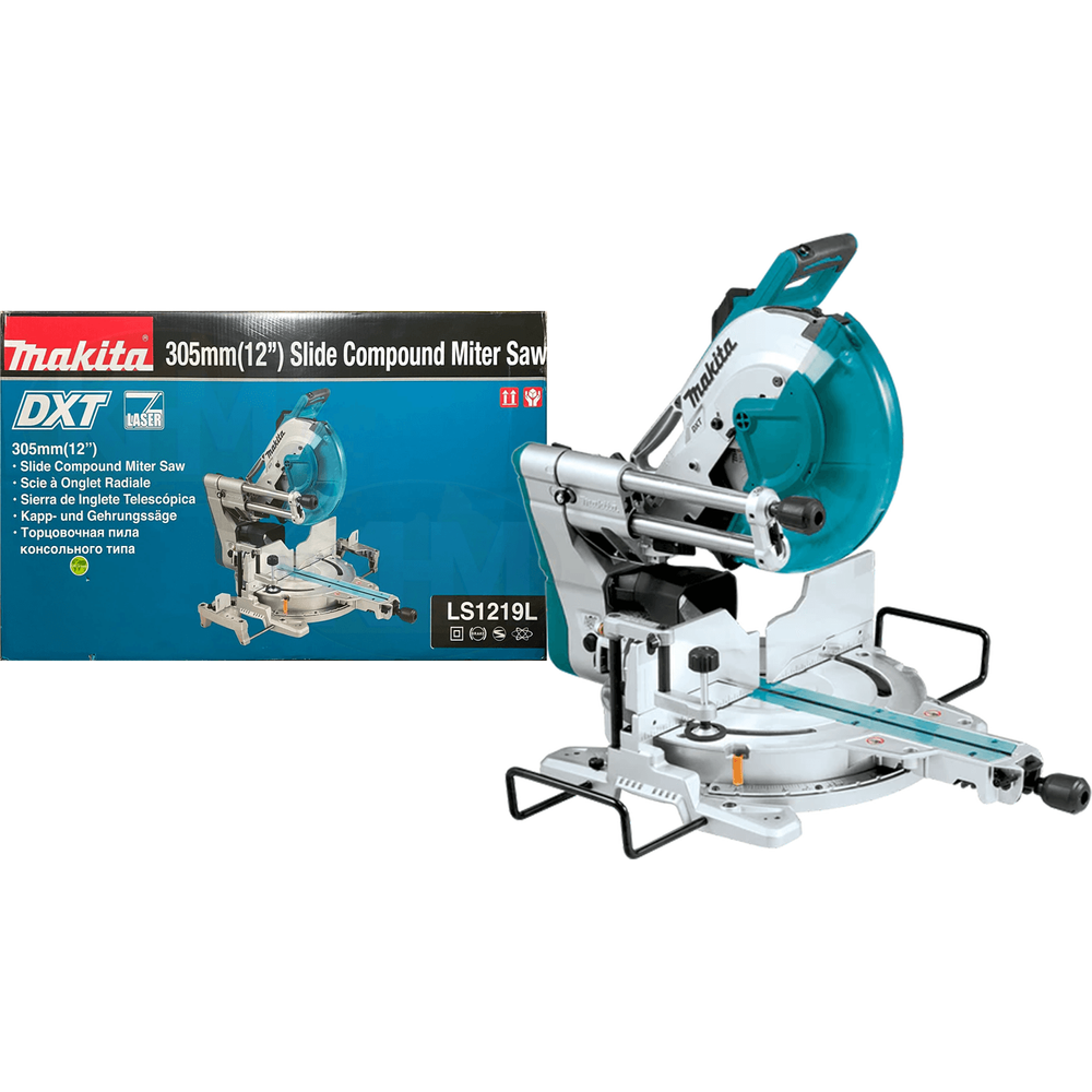 Makita LS1219L Sliding Compound Miter Saw 12" 1,800W - KHM Megatools Corp. Main image