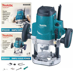 Makita MT M3600B Plunge Router (1/4"&1/2") 1,650W - KHM Megatools Corp.