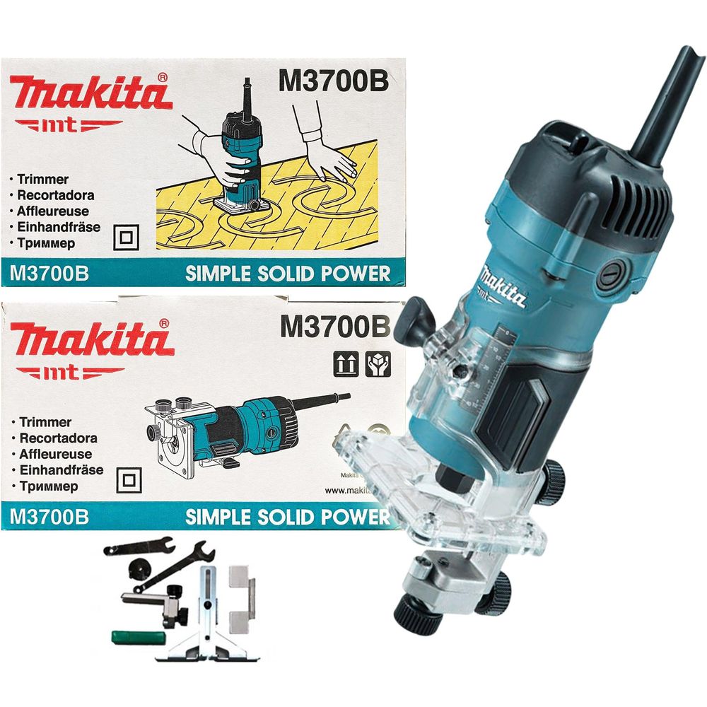 Makita MT M3700B Palm Router 1/4" 530W | Makita MT by KHM Megatools Corp.