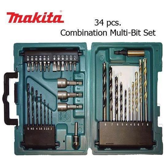 Makita D-36980 34 Piece Combination Drill Bit Set - Goldpeak Tools PH Makita Main image