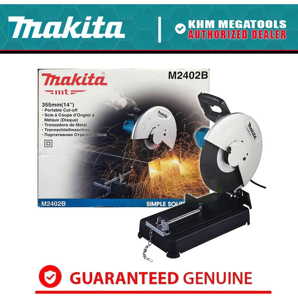 Makita MT M2402B Cut Off Machine 14" (Blue) 2,200W | Makita MT by KHM Megatools Corp.