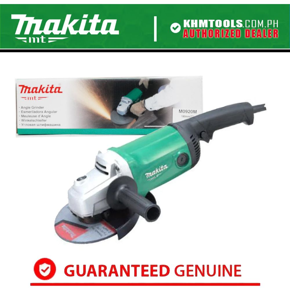 Makita MT M0920M Angle Grinder 7" 2,200W | Makita MT by KHM Megatools Corp.