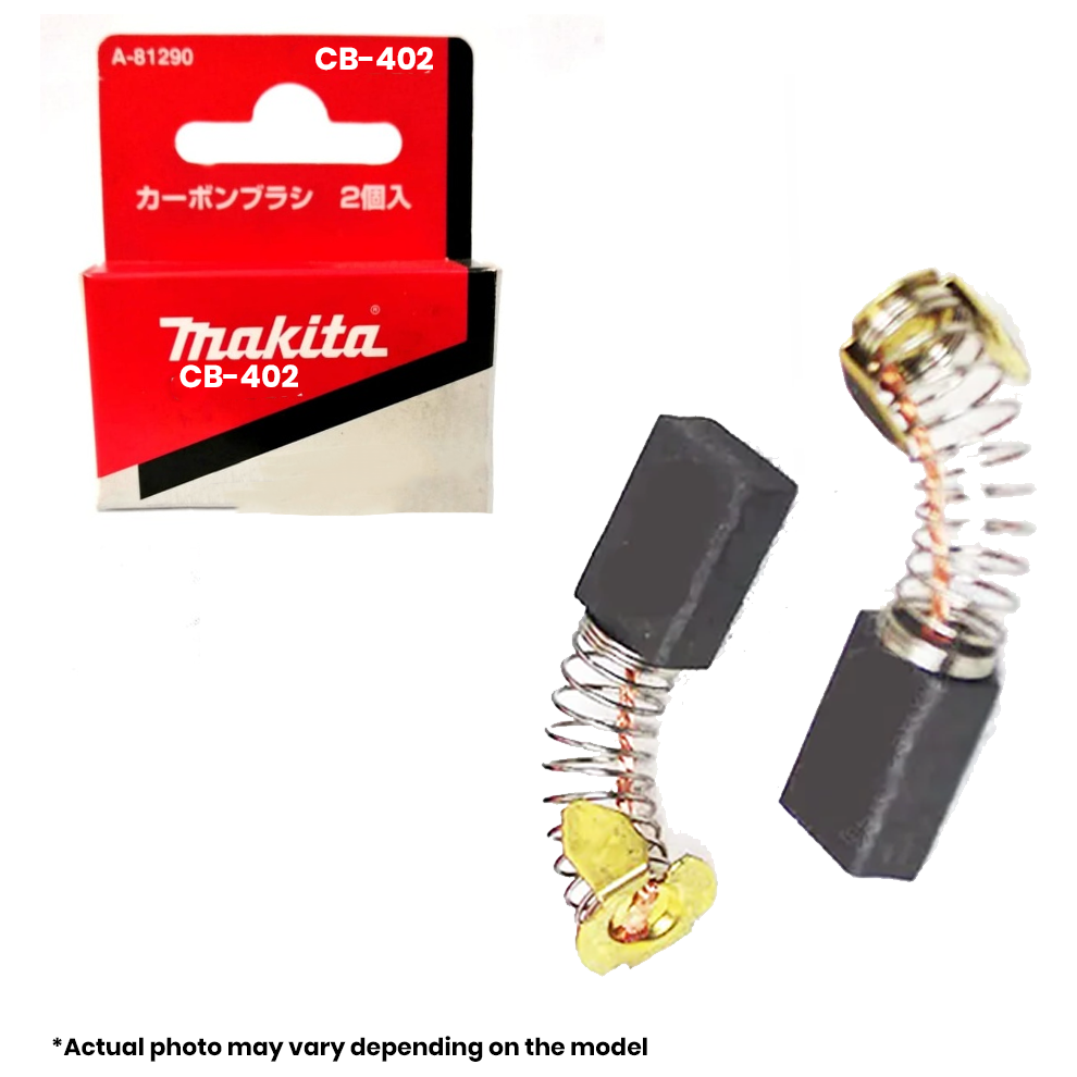 Makita CB-402 Genuine Carbon Brushes [402] | Makita by KHM Megatools Corp. Main image