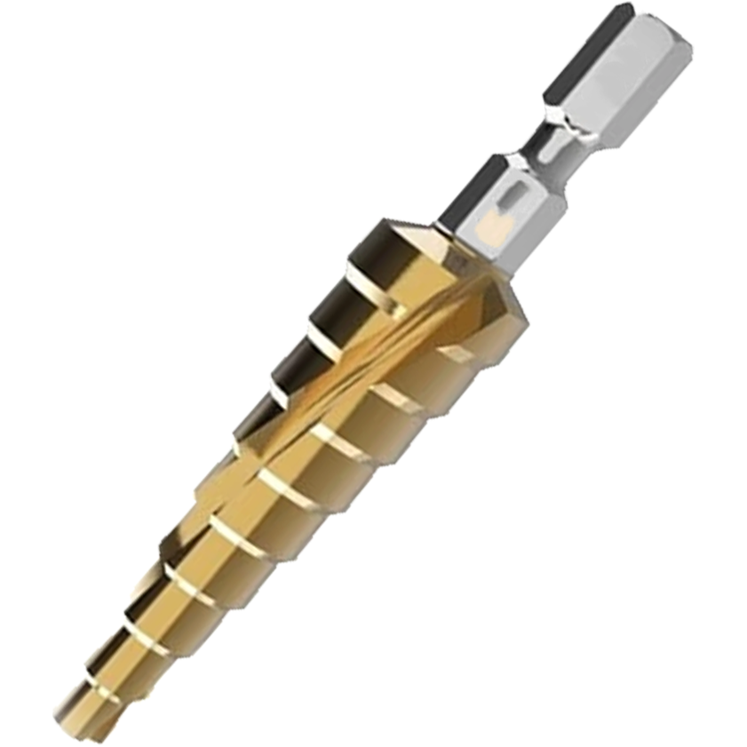 Makita D-46486 Step Drill Bit 1/4" 4-20mm | Makita by KHM Megatools Corp. Main image