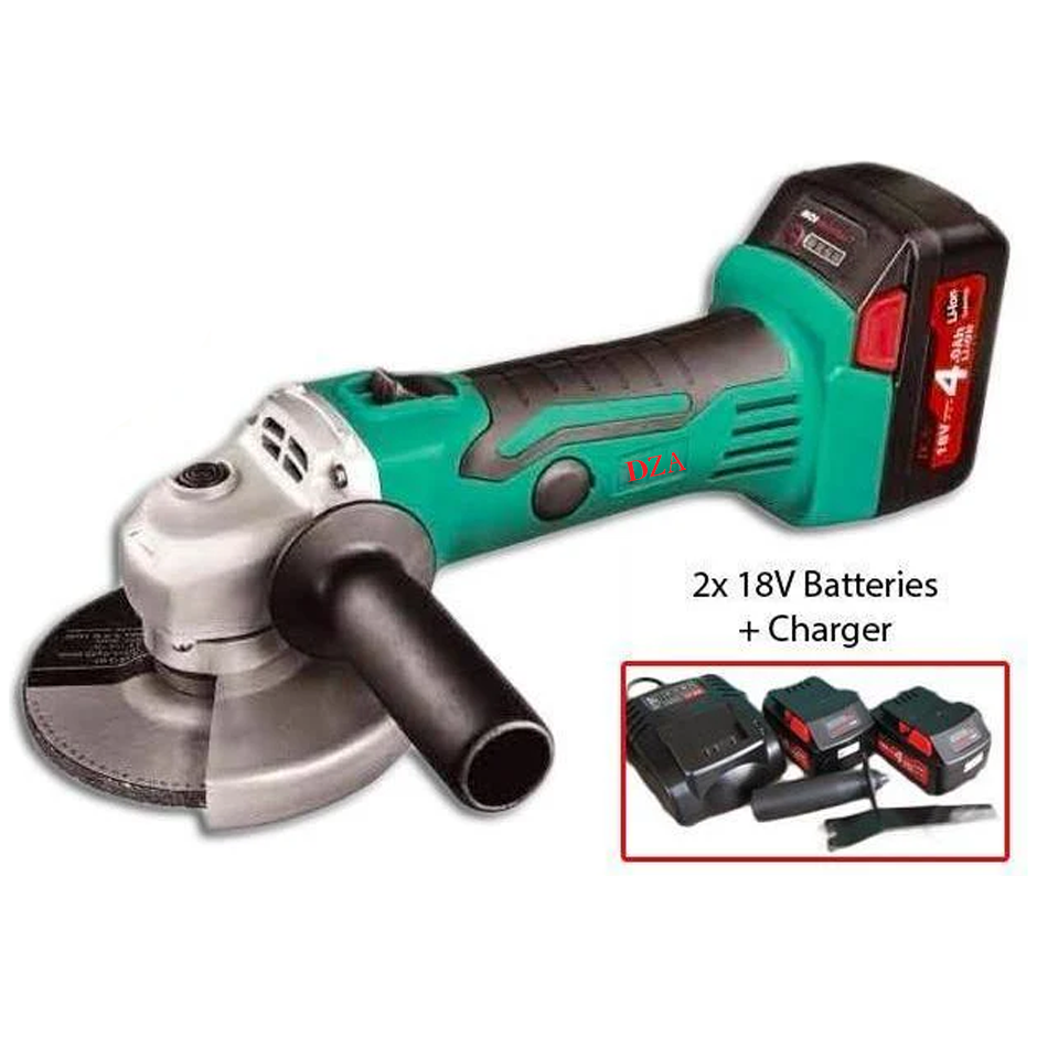 DZA ADSM100 Cordless Angle Grinder Kit 18V Secondary image