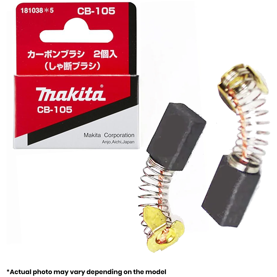 Makita CB-105 Genuine Carbon Brushes [105] | Makita by KHM Megatools Corp. Main image