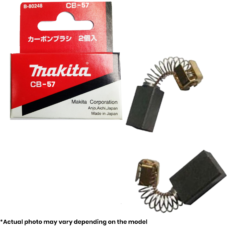 Makita CB-57 Genuine Carbon Brushes [57] | Makita by KHM Megatools Corp. Main image