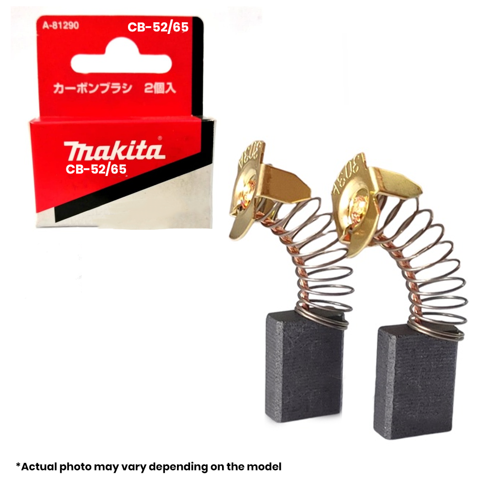 Makita CB-52/65 Genuine Carbon Brushes [52/65] | Makita by KHM Megatools Corp. Main image