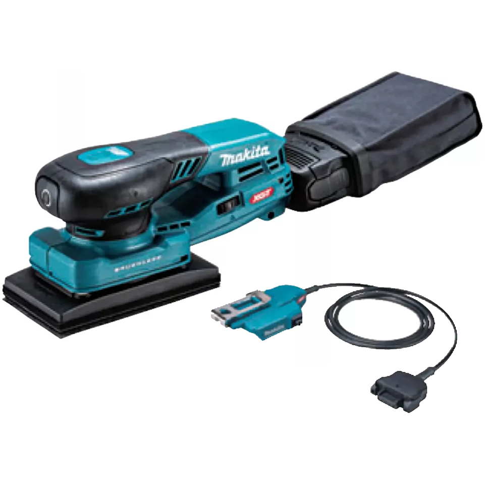 Makita BO006CGZ Cordless Random Orbit Sander with Built-In Dust Extraction 40V 100x150MM (Variable) | Makita by KHM Megatools Corp. Main image