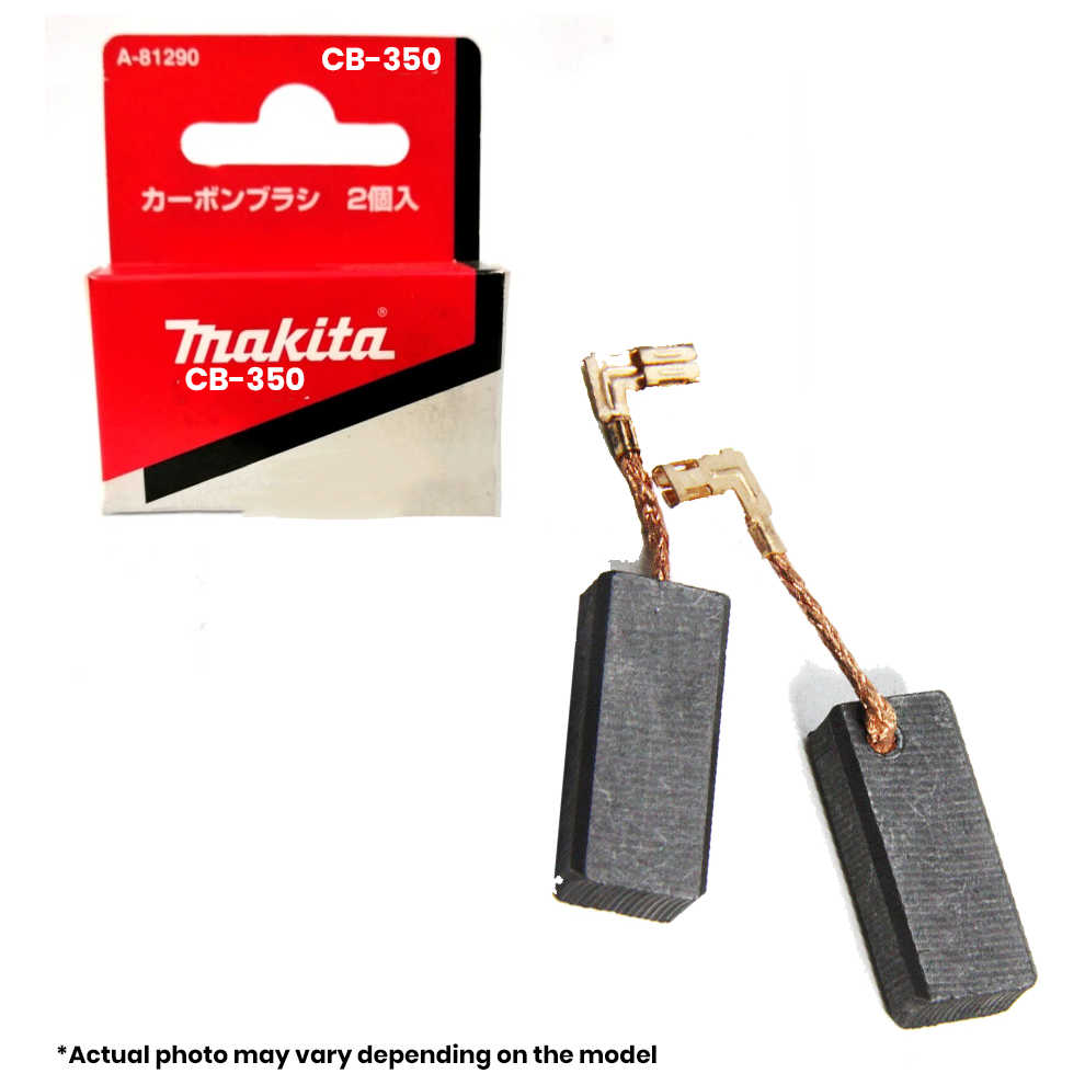 Makita CB-350 Genuine Carbon Brushes [350] | Makita by KHM Megatools Corp. Main image