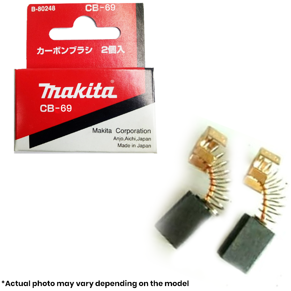Makita CB-69 Genuine Carbon Brushes [69] | Makita by KHM Megatools Corp. Main image