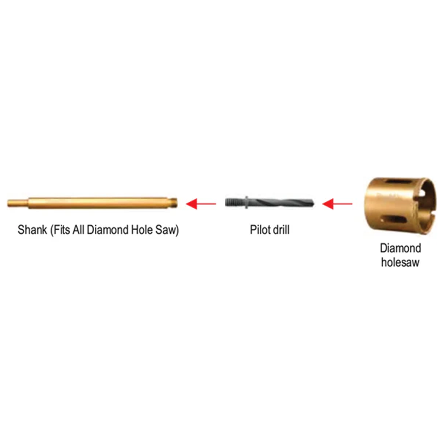 Makita Vacuum Brazed Diamond Holesaw Secondary image