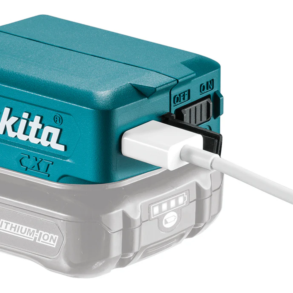 Makita ADP08 Cordless Power Source 12Vmax CXT™ Li‑Ion Secondary image
