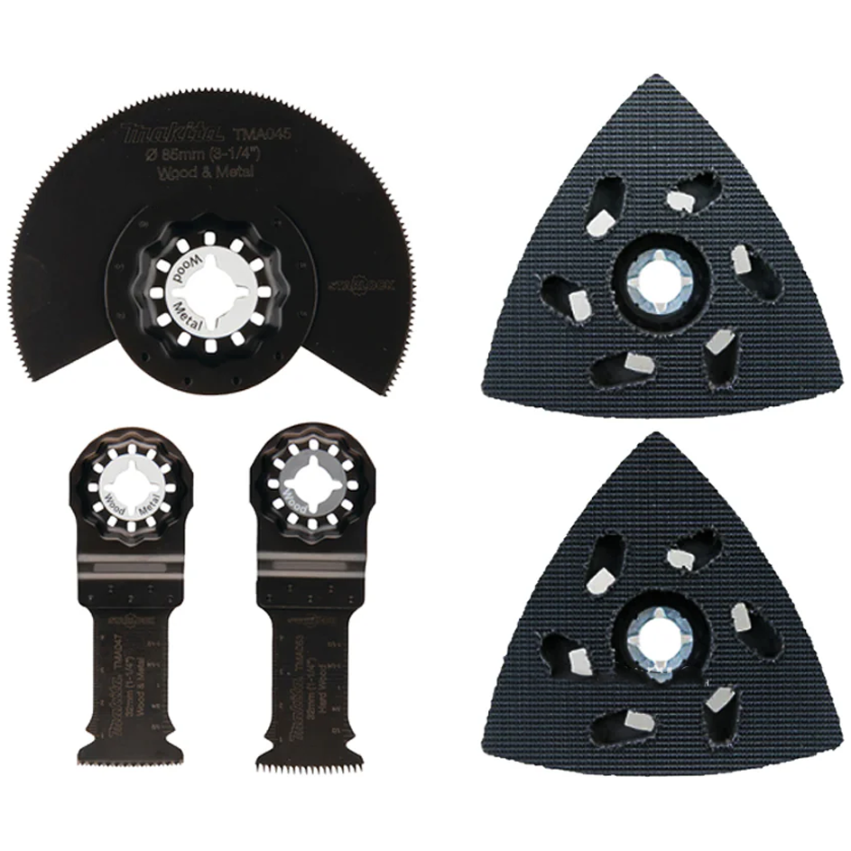 Makita B-67511 Multitool Starlock Carpentry Blade Set 4Pcs | Makita by KHM Megatools Corp. Main image
