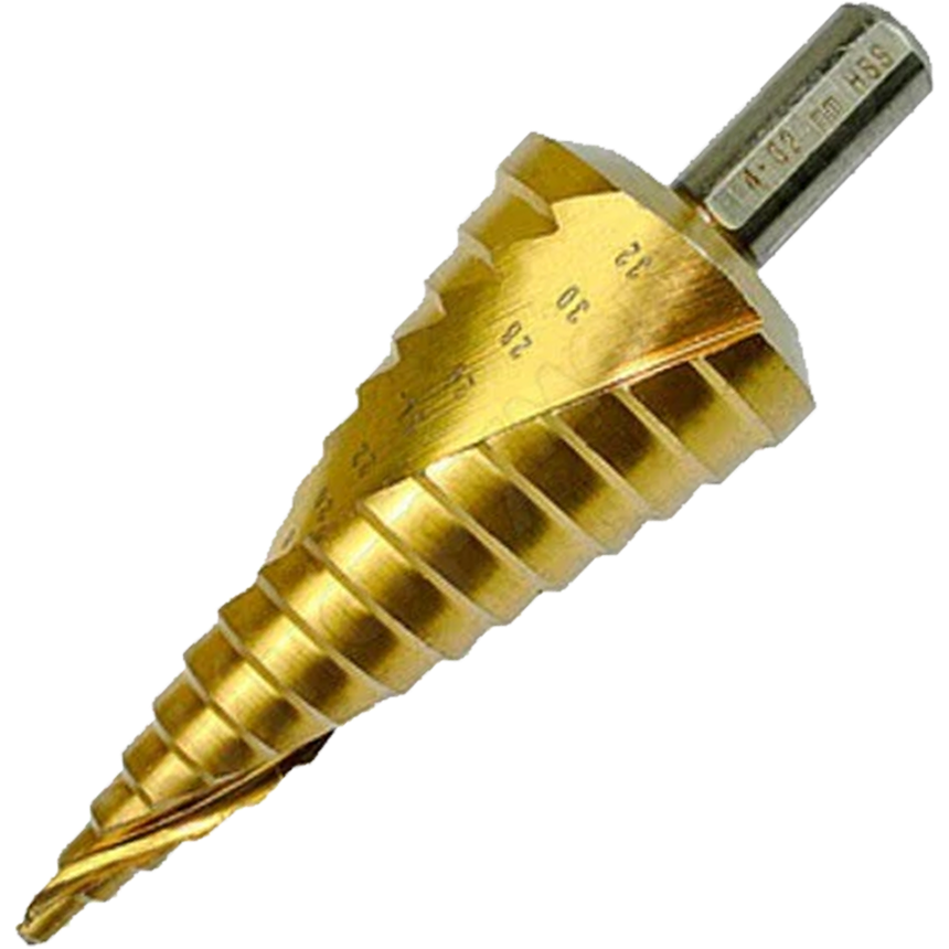 Makita D-40191 Step Drill Bit Straight (Three Flat) 4-32mm | Makita by KHM Megatools Corp. Main image