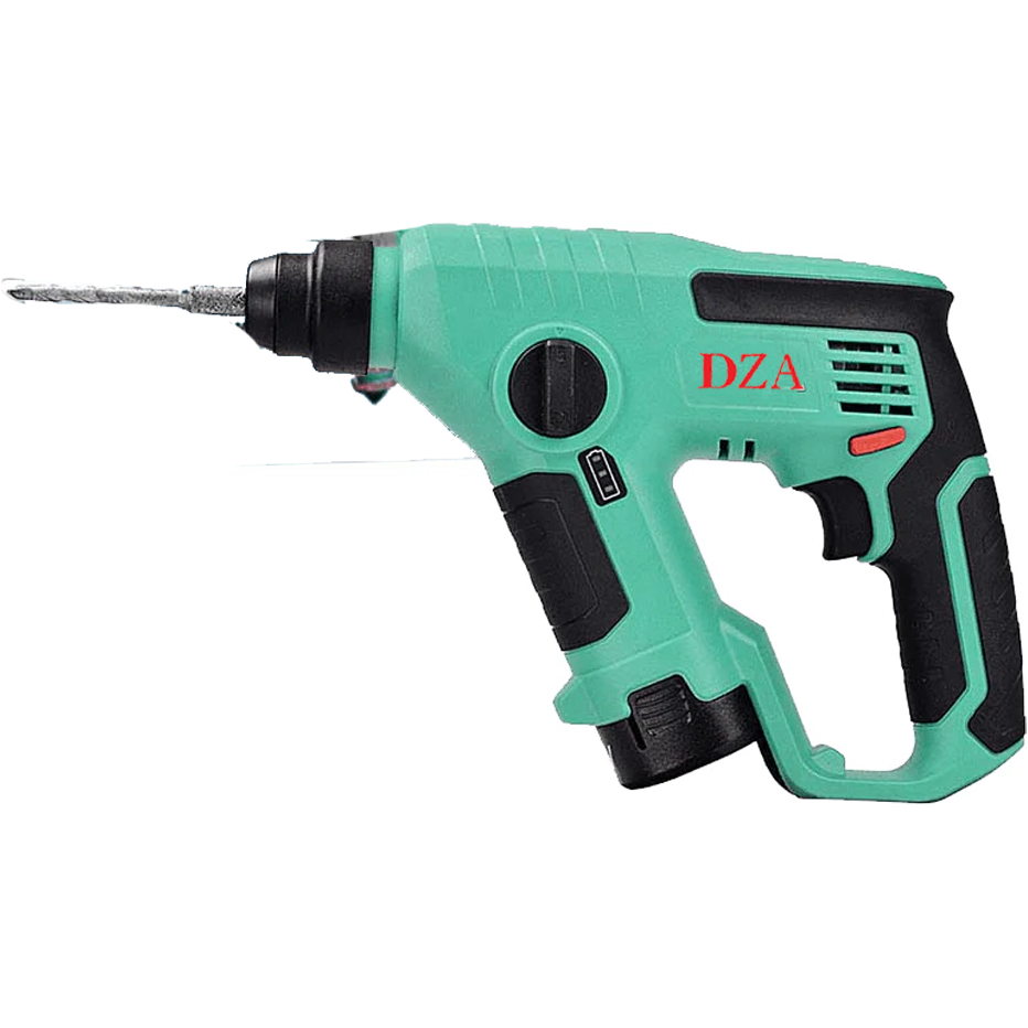 DZA ADZC13-BK 12V Cordless SDS-plus Rotary Hammer 12mm [Kit] | DZA by KHM Megatools Corp. Main image