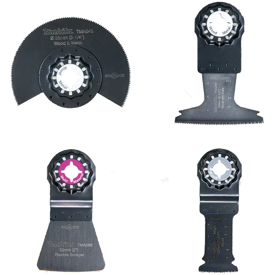 Makita B-67505 Multitool Starlock Floor Blade Set 4Pcs | Makita by KHM Megatools Corp. Main image