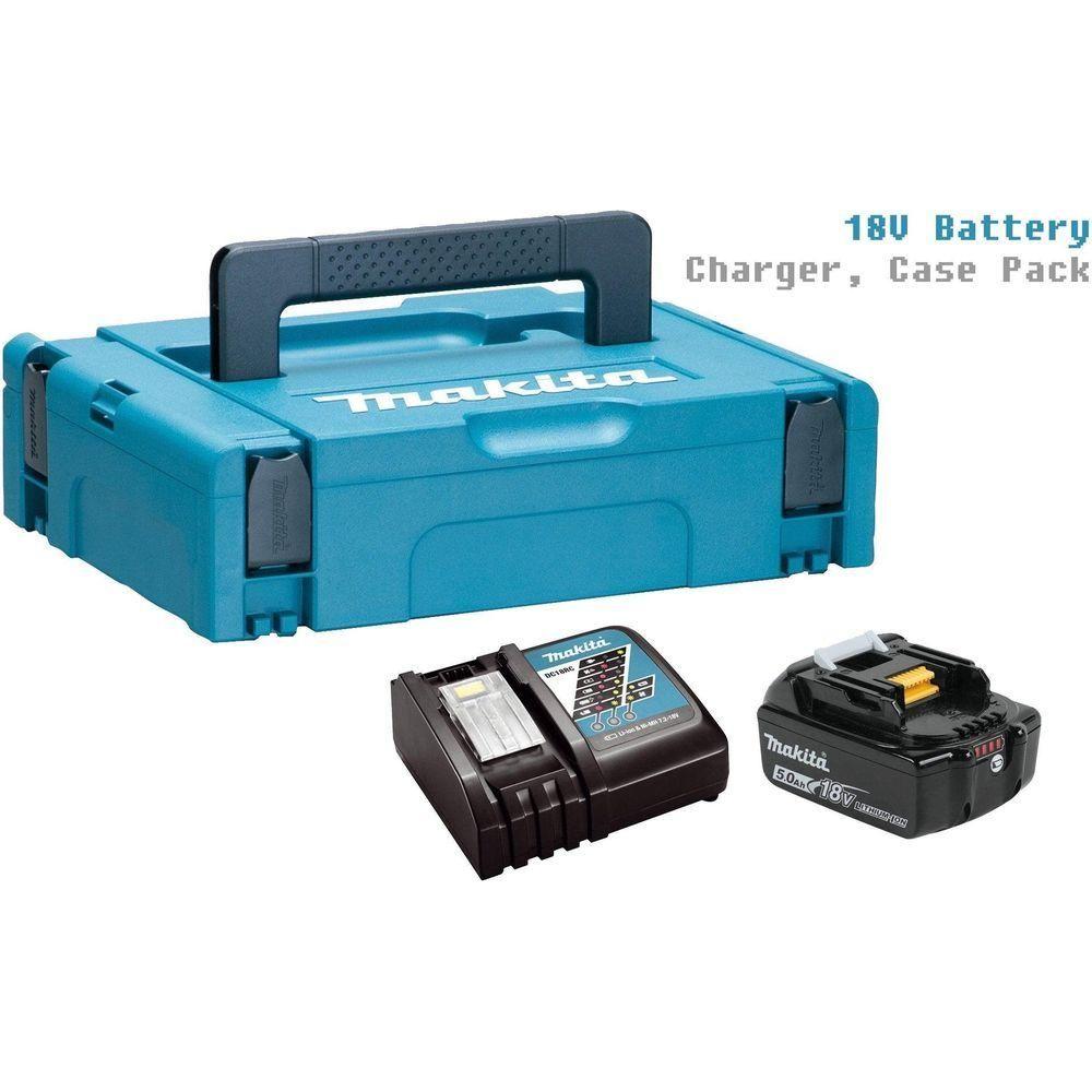Makita MKP1RT181 18V LXT Power Source Kit (CASE,BATTERY,CHARGER) - Goldpeak Tools PH Makita Main image