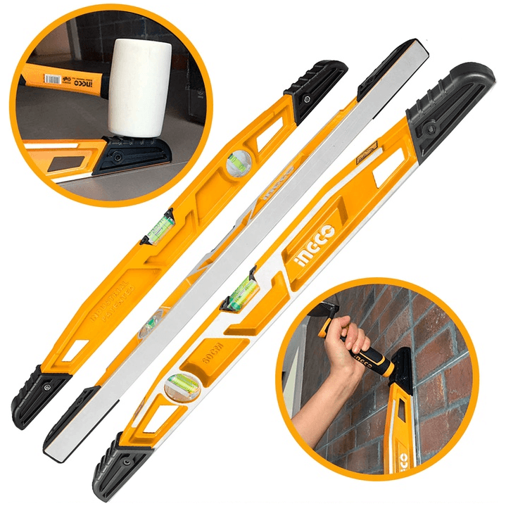 Ingco HBSL08060 HD Mason's Level Bar 60cm - KHM Megatools Corp. Main image