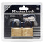 MasterLock ECO Solid Brass Padlock 2pcs [Key Alike] | Masterlock by KHM Megatools Corp.