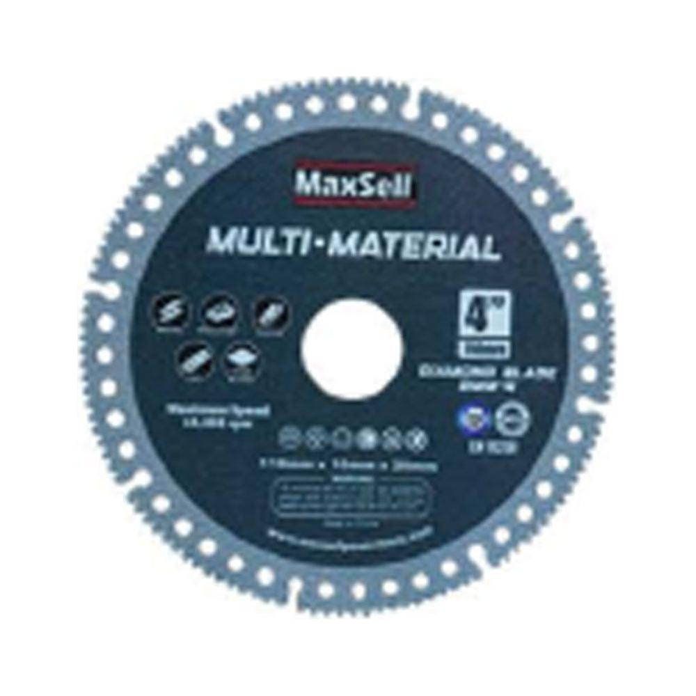 Maxsell DMM-4 Multi Material Diamond Blade 4" | MaxSell by KHM Megatools Corp. Main image