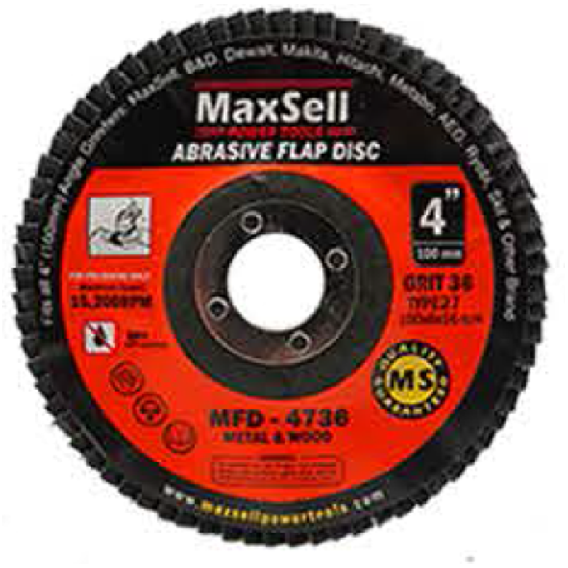 Maxsell Flexible Flap Disc 4" | MaxSell by KHM Megatools Corp. Main image