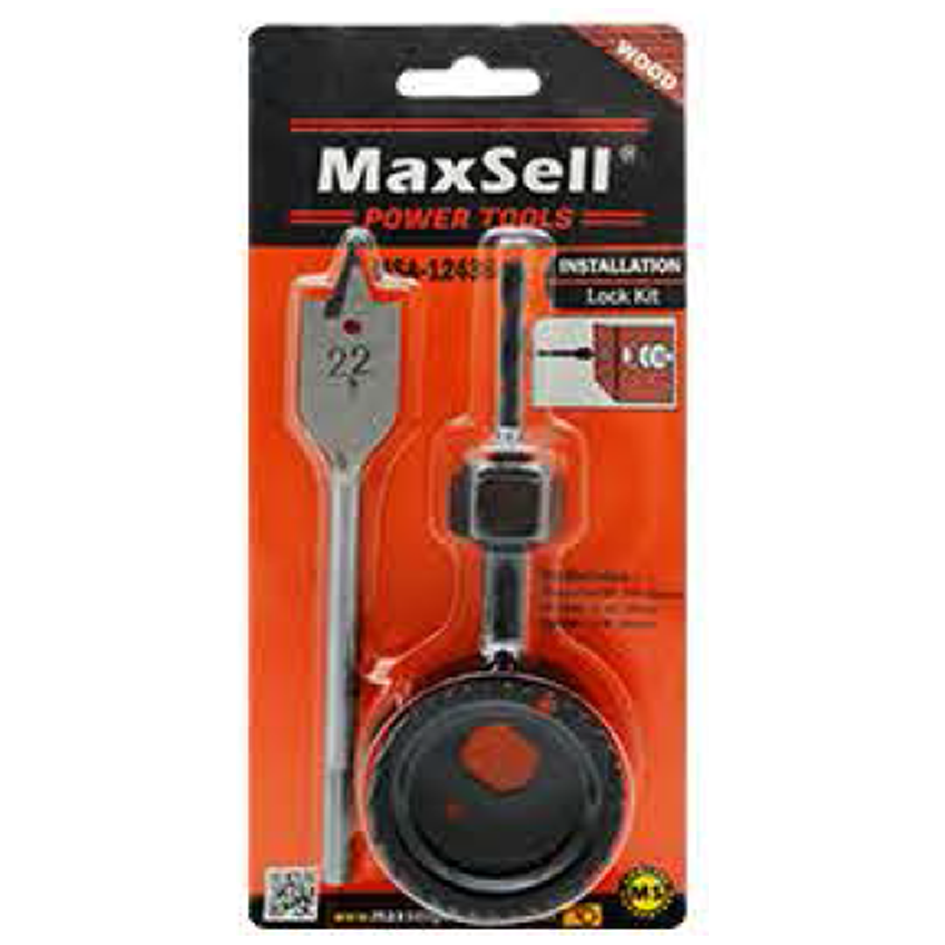 Maxsell MSA-12436 Door Lock Installation Kit | MaxSell by KHM Megatools Corp. Main image