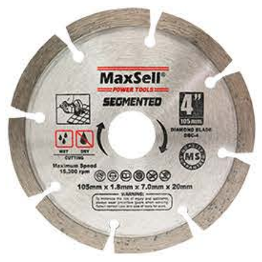Maxsell Segmented Diamond Cutting Wheel | MaxSell by KHM Megatools Corp. Main image