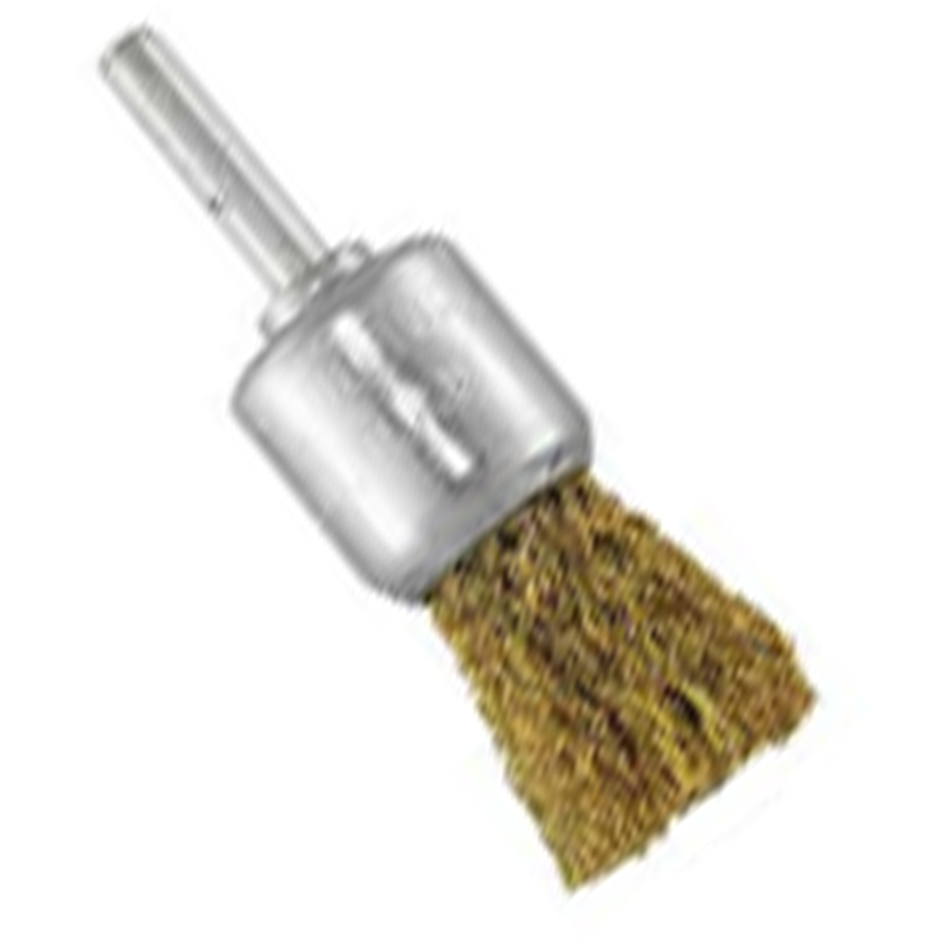 Maxsell Crimped Wire End Brush with 1/4 Shank