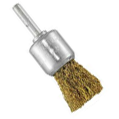 Maxsell Crimped Wire End Brush with 1/4 Shank