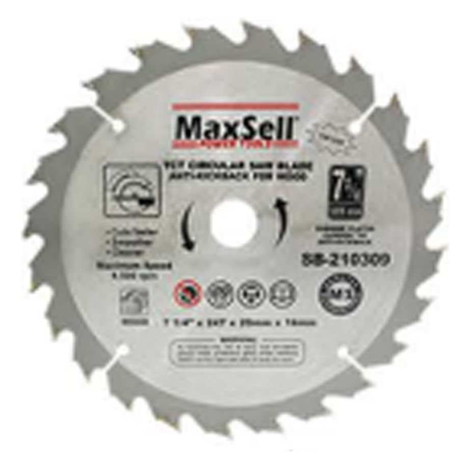 Maxsell TCT Circular Saw Blade for Wood (Anti-Kickback) | MaxSell by KHM Megatools Corp. Main image