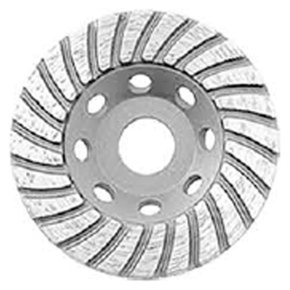 MaxTools MCW-4063 Diamond Cup Wheel (Spiral Row) 4" | MaxTools by KHM Megatools Corp. Main image
