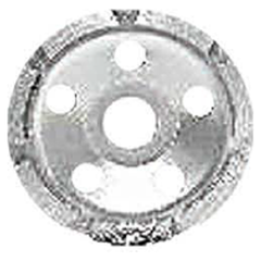 MaxTools MCW-4060 Diamond Cup Wheel (Single Row) 4"