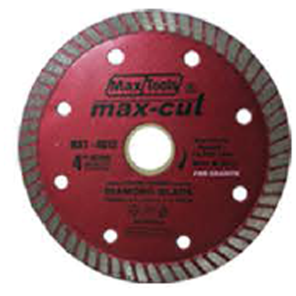 MaxTools MXT-4012 Diamond Cutting Disc 4" (Max Cut)